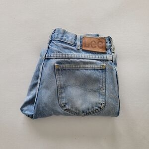 Vintage LEE Jeans Straight Leg High Rise High Waist White Tag Classic Jeans